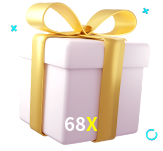 Receba seus bônus de boas-vindas no 68X